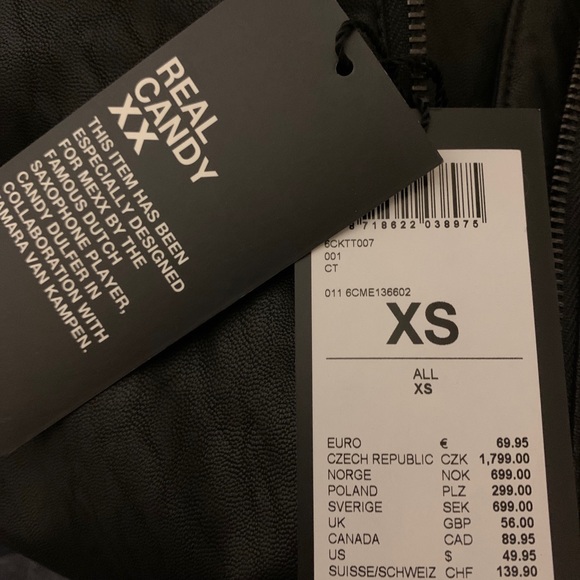 Mexx faux leather top by Candy Dulfer - Picture 2 of 2